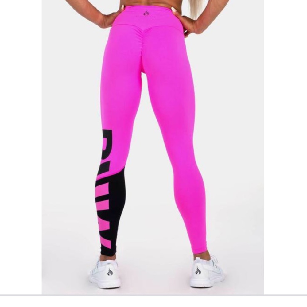 Ryderwear Pink and Black Leggings